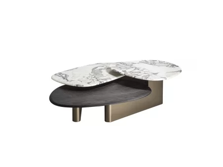 La table basse Callisto Mix Wood de Porada