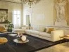 The Tobias sofa by Pianca in a living area