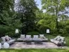 Ligne Roset Valmer sofa in an outdoor space