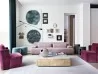 Norton sofa by Meridiani in a living area