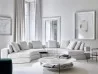 The Harold sofa by Meridiani in a living area