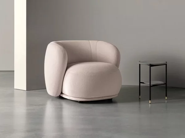 Sillón René de Meridiani - Diseño de Andrea Parisio