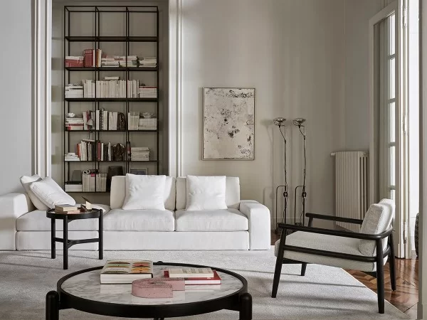 Meridiani Teresa armchair in a living area