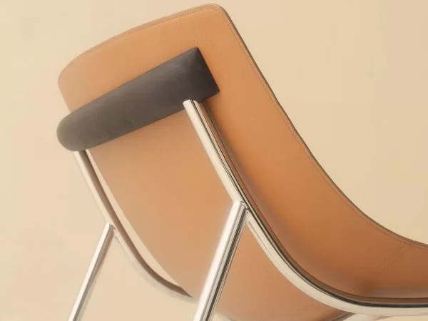 Details of the Omega armchair by Lema