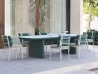 Kettal Roll chair in an outdoor space