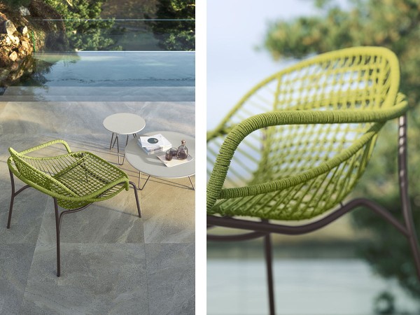 Details of the Nuvola armchair by Pianca