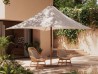 Paladin parasol by Kettal in an outdoor space