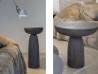 The Olo side table by Mogg in the anthracite finish