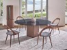 The Bay table by Porada in a living area